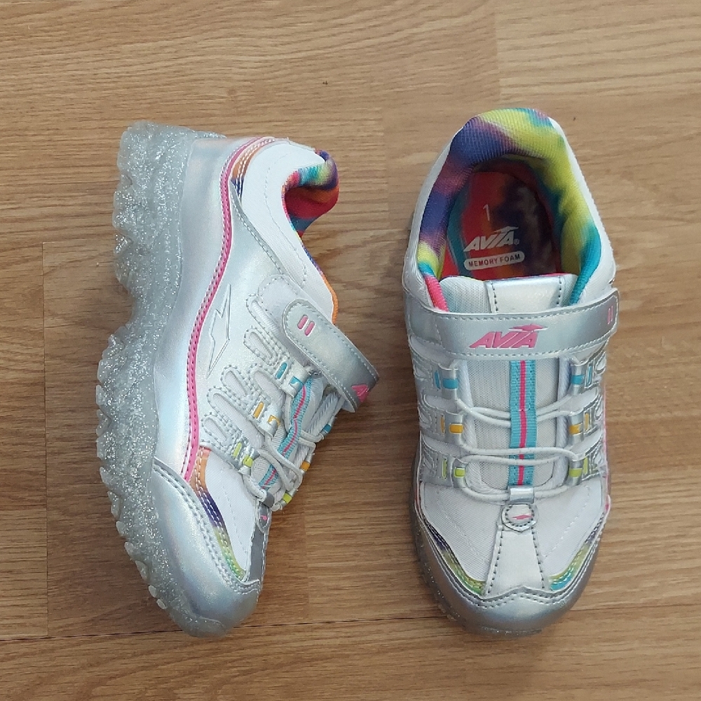 Avia Light Up Sneakers - WIDE